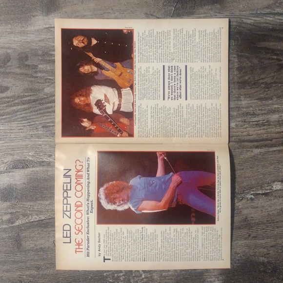 🎸Vintage Hit Parader July 1982 - Picture 12 of 17